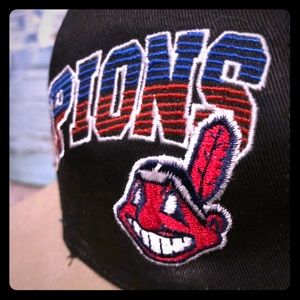 MLB Central Champions Cleveland Indians 1997 Hat